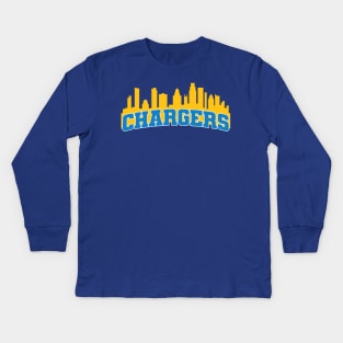 Chargers Kids Long Sleeve T-Shirt